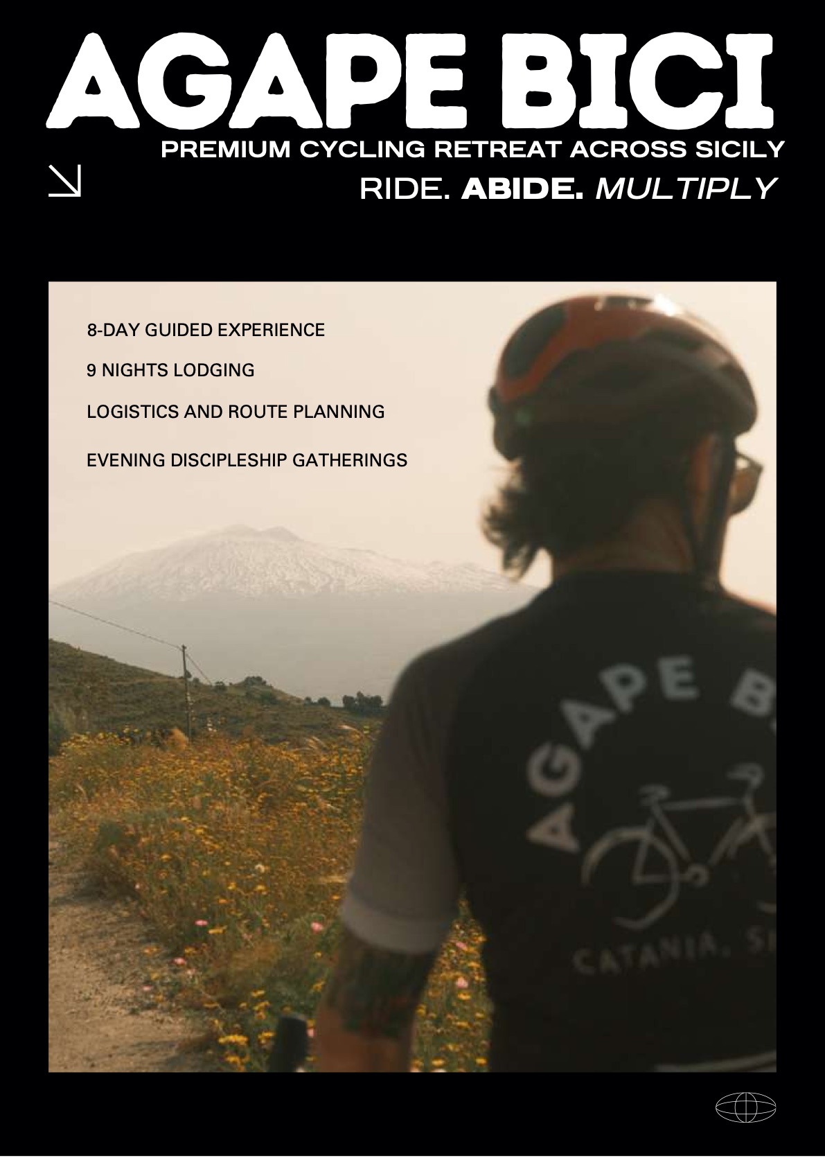 Agape Bici brochure page 1