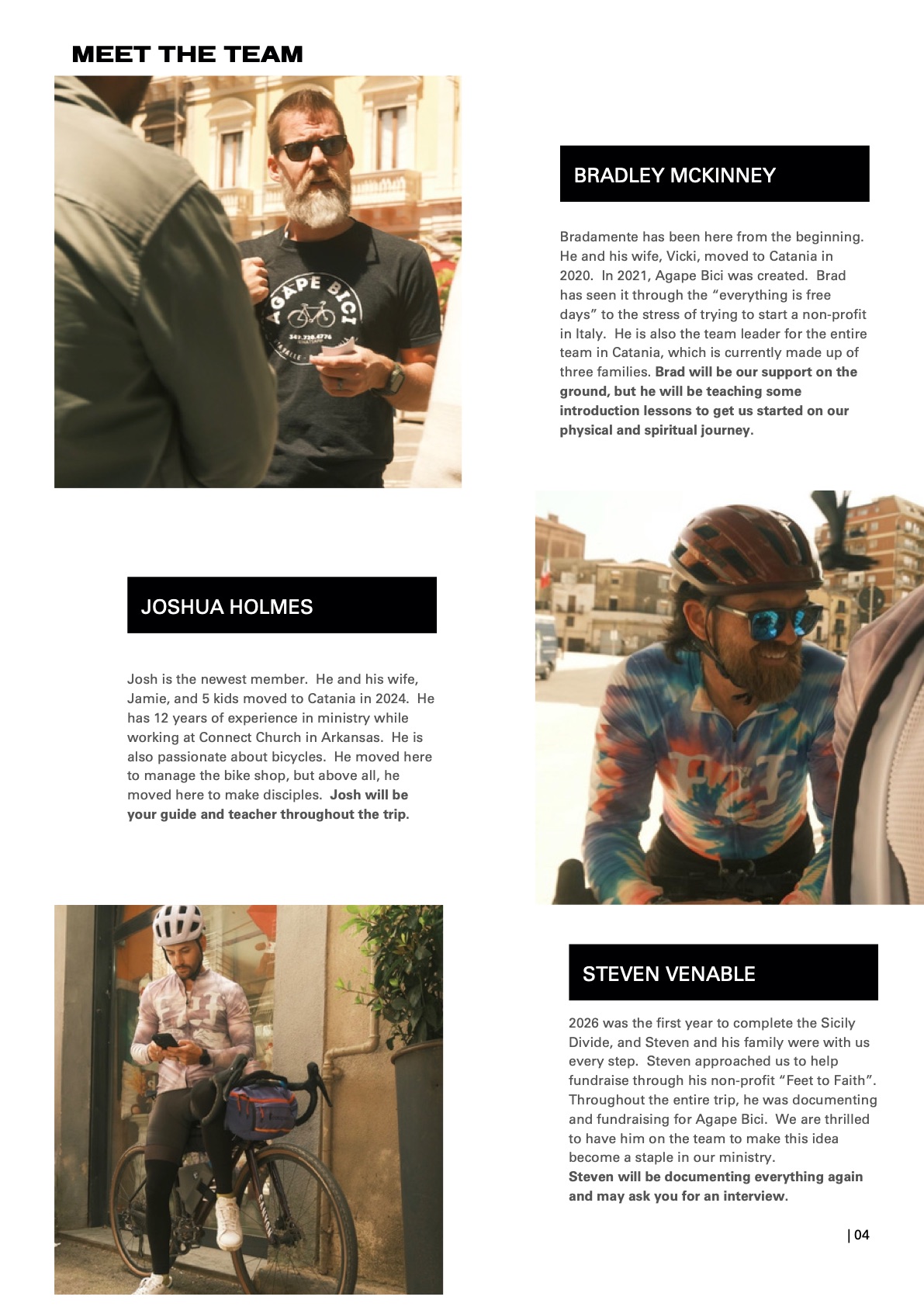 Agape Bici brochure page 5